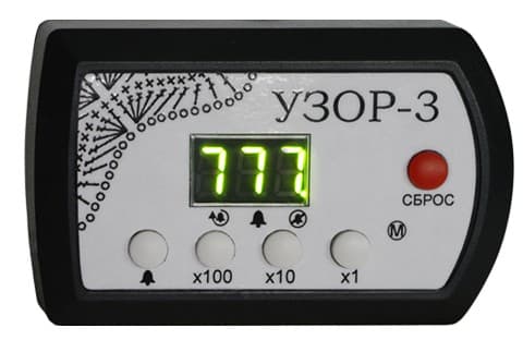 Счетчик Узор 3 с универсальным креплением Счетчик рядов для вязальной машины Нева, Северянка, Ладога, Brother, Silver Reed, Toyota, Singer, Velles, Veritas, Каскад