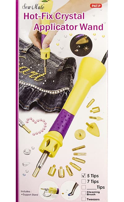 Паяльник для страз SewMate с выключателем (5 насадок) undefined