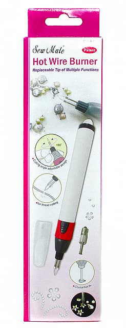 Паяльник с проволочной насадкой и насадкой для страз SewMate undefined