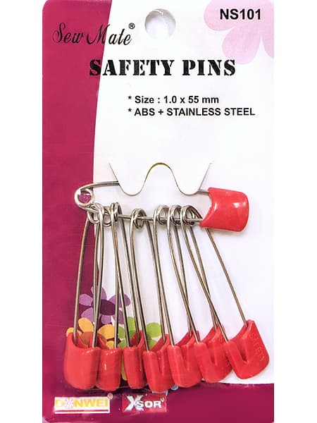Булавки безопасные SewMate 1,0x55 мм (8 шт) undefined