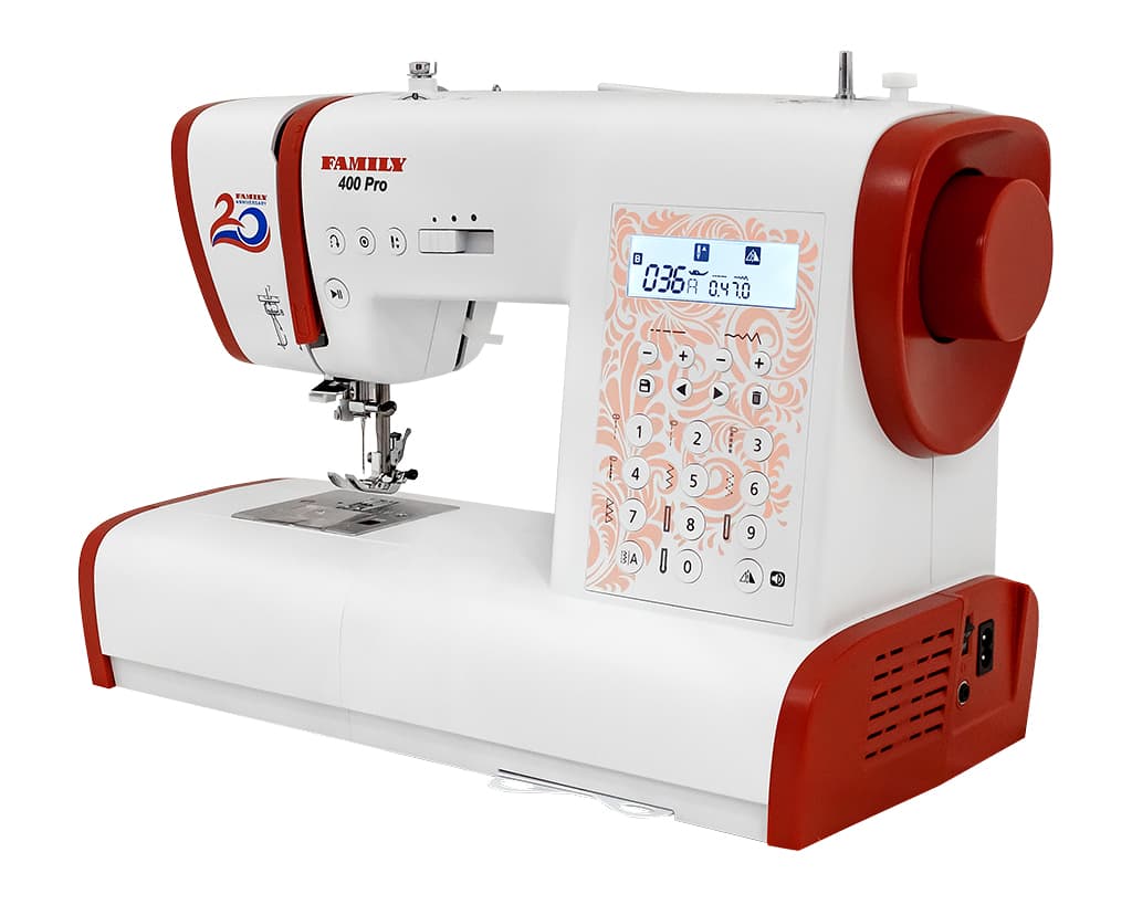 Швейная машина с микропроцессорным управлением Family 400 Pro - №2
