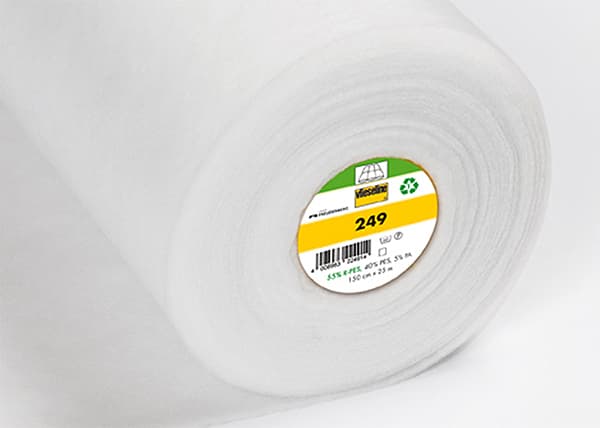 Vlieseline Volumenvlies 249 Флизелин тонкий объемный нашивной Широкая тонкая объёмная нашивная прокладка