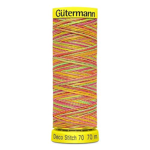 Нитки Gütermann Deco Stitch Multicolour №70 70м Цвет 9873 undefined
