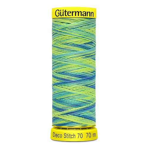 Нитки Gütermann Deco Stitch Multicolour №70 70м Цвет 9968 undefined