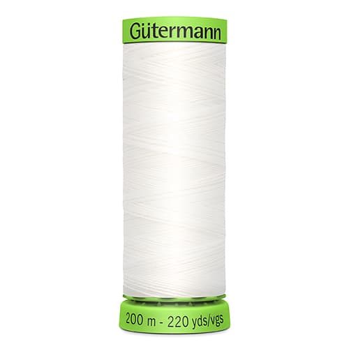 Нитки Gütermann Extra Fine №150 200м Цвет 800 (белые) undefined