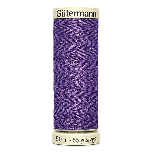 Gütermann Metallic Effect №90 50м цвет 571, фиолетовый undefined