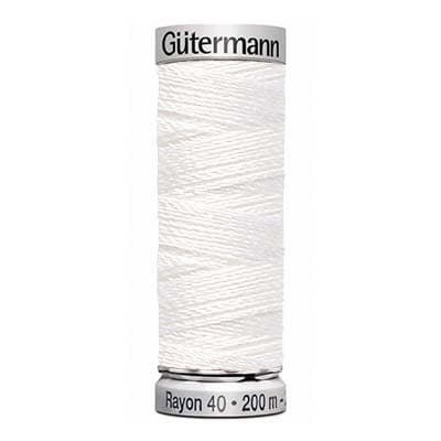 Нитки Gütermann Rayon №40 200м Цвет 1002 undefined