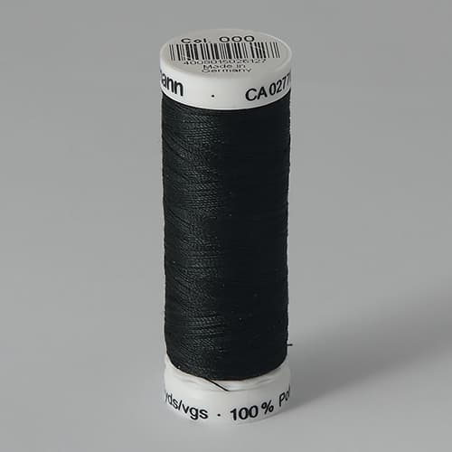 Нитки Gütermann SewAll №100 200м цвет 000 (черный) undefined
