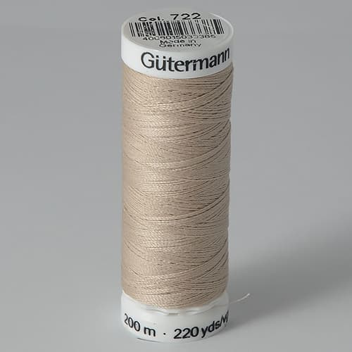 Нитки Gütermann SewAll №100 200м цвет 722 undefined