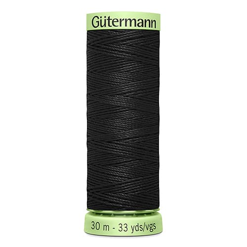 Нитки Gütermann Top Stitch №30 30м цвет 000 undefined