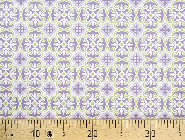 Ткань Gütermann Notting Hill (сиреневый/абстрактный узор) undefined