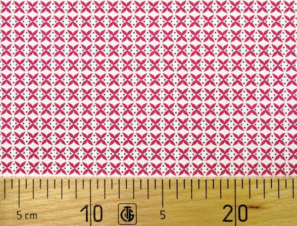 Ткань Gütermann Fenton House (красный в белые ромбики) undefined