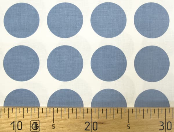 Ткань Gütermann Fenton House (большой голубой горох) undefined