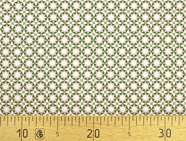 Ткань Gütermann Marrakesch (мелкая розово-зеленая мозаика) undefined