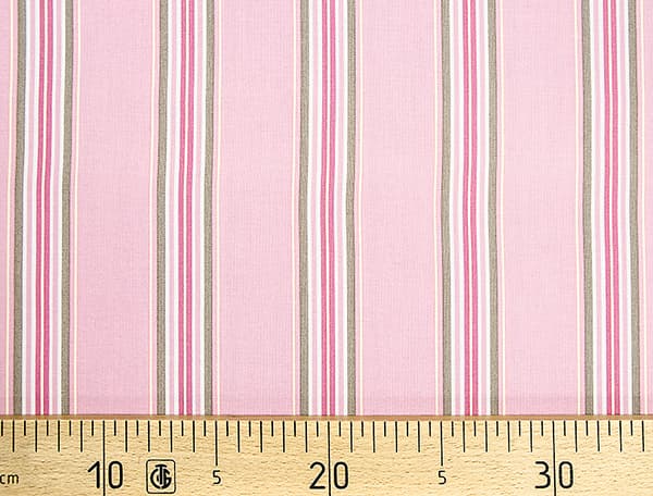 Ткань Gütermann Portofino (розовый в разноцветные полоски) undefined
