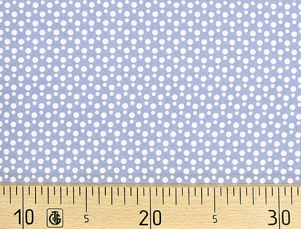 Ткань Gütermann Portofino (голубой в белый горошек) undefined