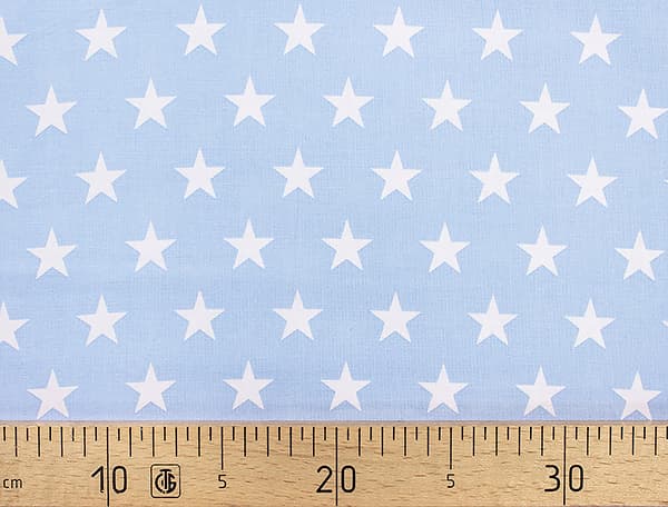 Ткань Gütermann Circus (белые звезды на голубом) undefined