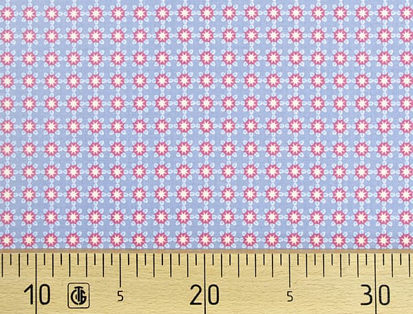 Ткань Gütermann Portofino (голубой в мелкий цветочек) undefined