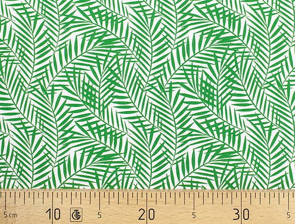 Ткань Gütermann Blooms (зеленые веточки на белом) undefined