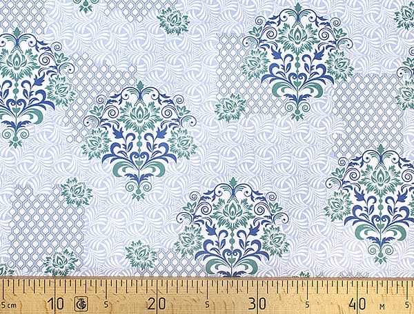 Ткань Gütermann Unique (фейерверк/синий) undefined