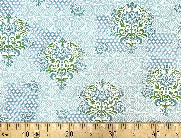 Ткань Gütermann Unique (фейерверк/мятный) undefined