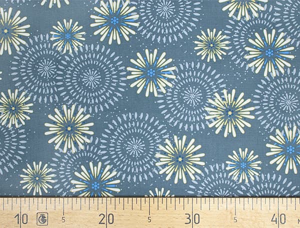 Ткань Gütermann Elegant Spirit (фейерверк на сером) undefined