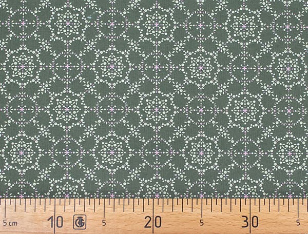 Ткань Gütermann Natural Beauty (калейдоскоп на оливковом) undefined