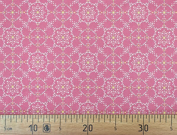 Ткань Gütermann Natural Beauty (калейдоскоп на розовом) undefined