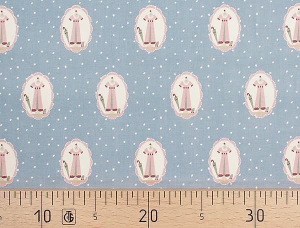 Ткань Gütermann Pemberley (манекен на серо-голубом) undefined