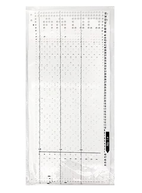 Перфокарты №1 для Brother КН260 (3 класс), 15шт undefined