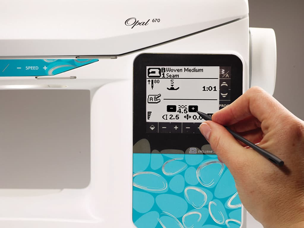 Швейная машина с микропроцессорным управлением Husqvarna Opal 670 - №5