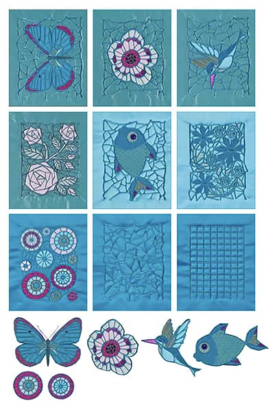 CD с дизайнами Husqvarna 288: Mosaic undefined