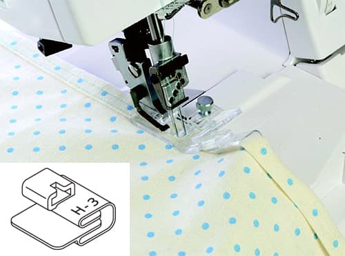 Направитель Н3 для обработки края тесьмой (для лапки M 200-801-304) undefined