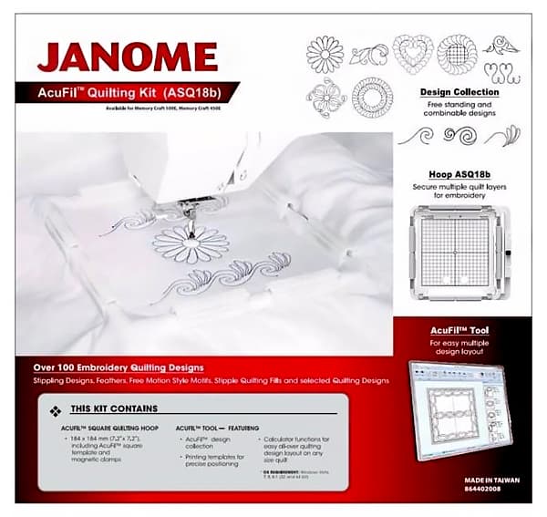 Набор для квилтинга для Janome 550E, 500E, 450E, 400E undefined