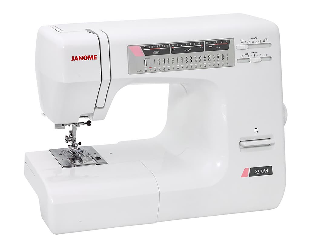 Электромеханическая швейная машина Janome 7518A (без чехла)
