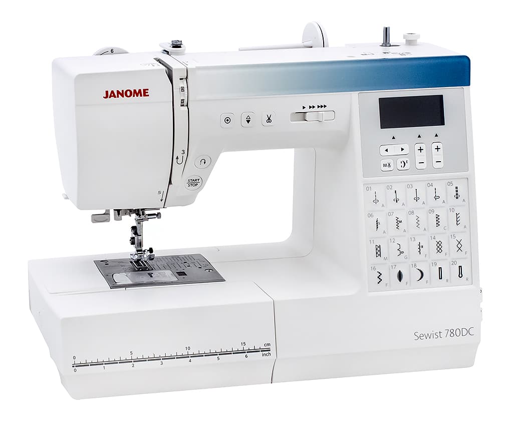 Швейная машина с микропроцессорным управлением Janome Sewist 780DC (Уценка)