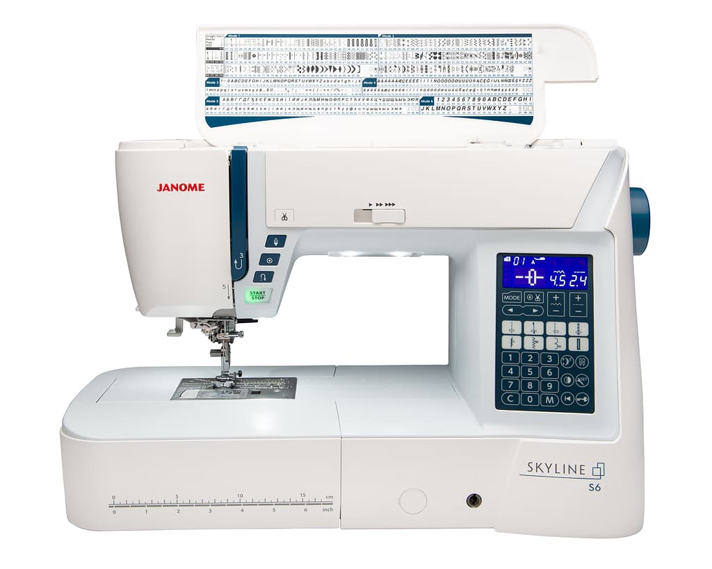 Швейная машина с микропроцессорным управлением Janome Skyline S6 - №20