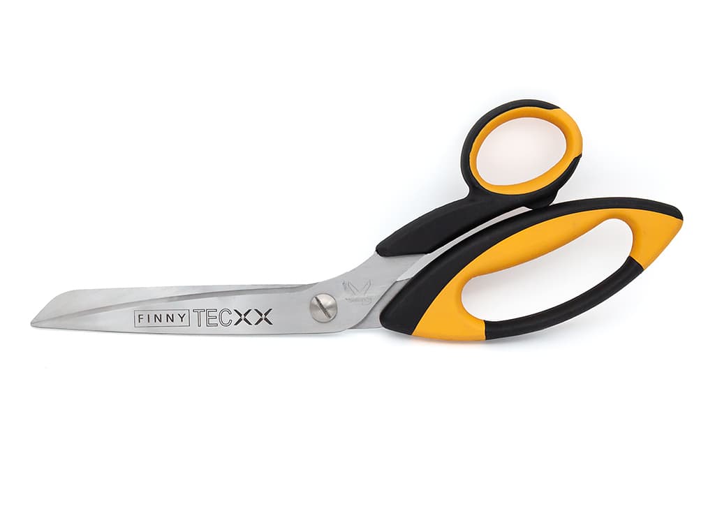 Ножницы FINNY Tec X 28 см для тяжелого кевлара и стекловолокна, два зубчатых лезвия