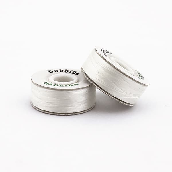 Нитки Madeira Bobbins №150 (120м на шпуле) 1 шт (кор.50) белые