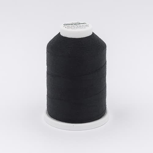 Нитки Madeira Aerolock №180 2000м цвет 8000 черный undefined