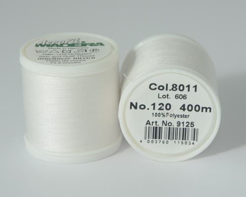 Madeira Aerofil №120 400м цвет 8011 натуральный белый undefined