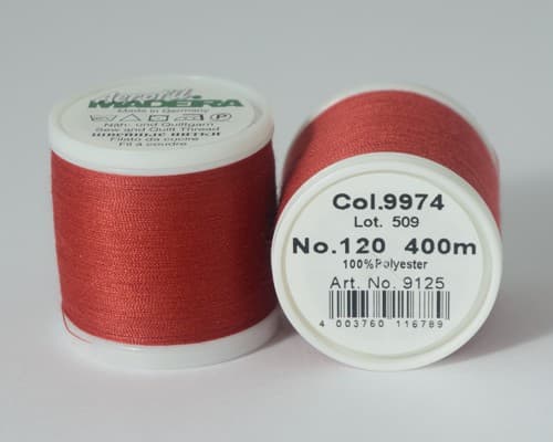 Madeira Aerofil №120 400м цвет 9974 undefined