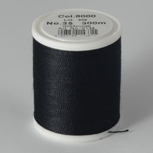 Madeira Aerofil №35 300м цвет 8000 undefined