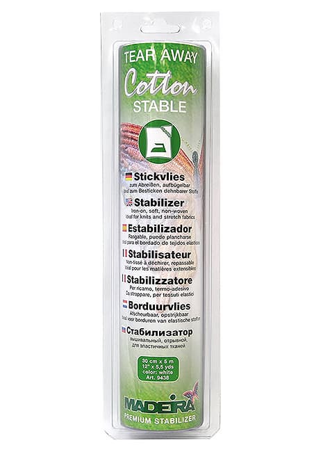 Madeira Cotton Stable (30см х 5м) Стабилизатор отрывной термоклеевой для эластичных тканей.
