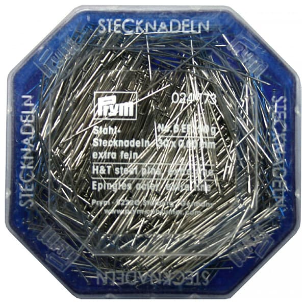 Булавки-гвоздики 34х0,6мм в коробке 50г undefined