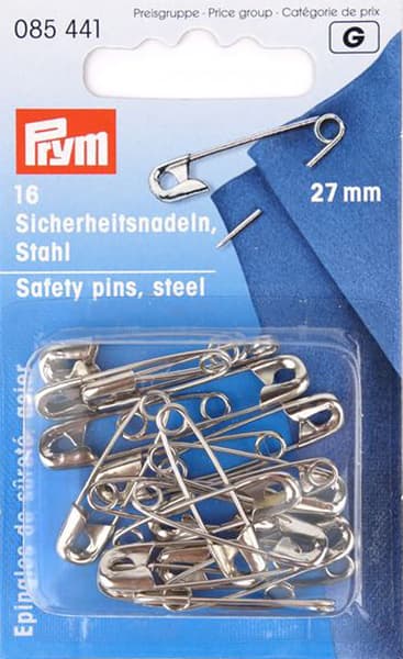 Булавки английские 27мм 16шт undefined