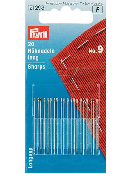 Иглы для шитья №9 20шт undefined
