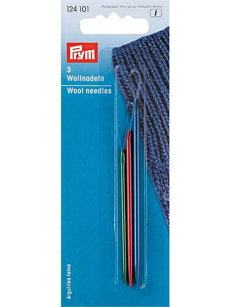 Иглы с гибким ушком для шерсти, 3 шт undefined