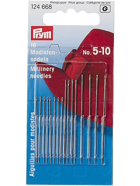 Иглы шляпные №5-10 16шт undefined