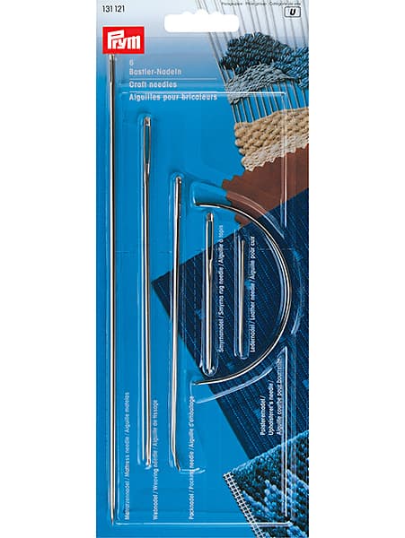 Набор ремесленных игл для матрасов, ткачества, упаковки, гобелена, кожи и мебельной обивки 6шт undefined